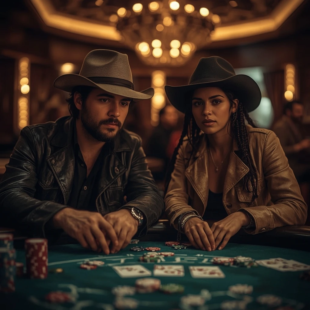 photo of two poker players YOLO247 CASINO
